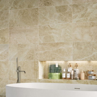 Cappuccino Premium Marble Tile-Polished